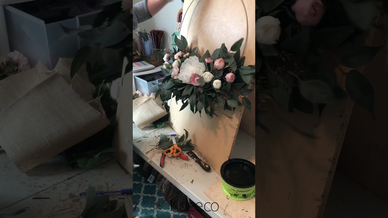 Custom Wreath making DIY
