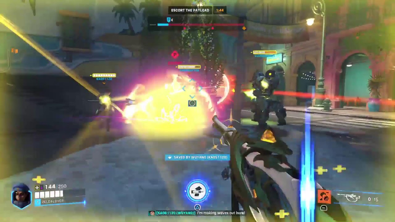 Overwatch 2 w/ the homies - Attempting to get Ana's Enabler Trophy