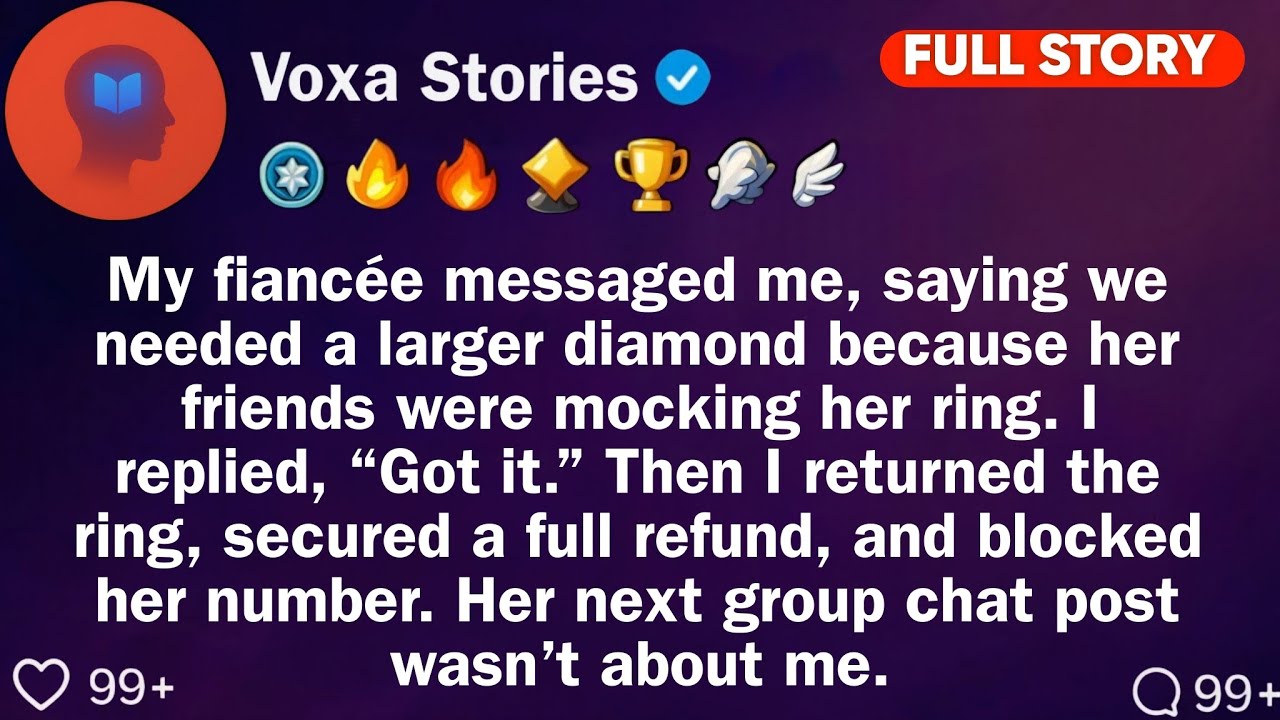 My Fiancée Texted: "We Need A Bigger Diamond. My Friends Are Teasing My Ring." // Reddit Stories 