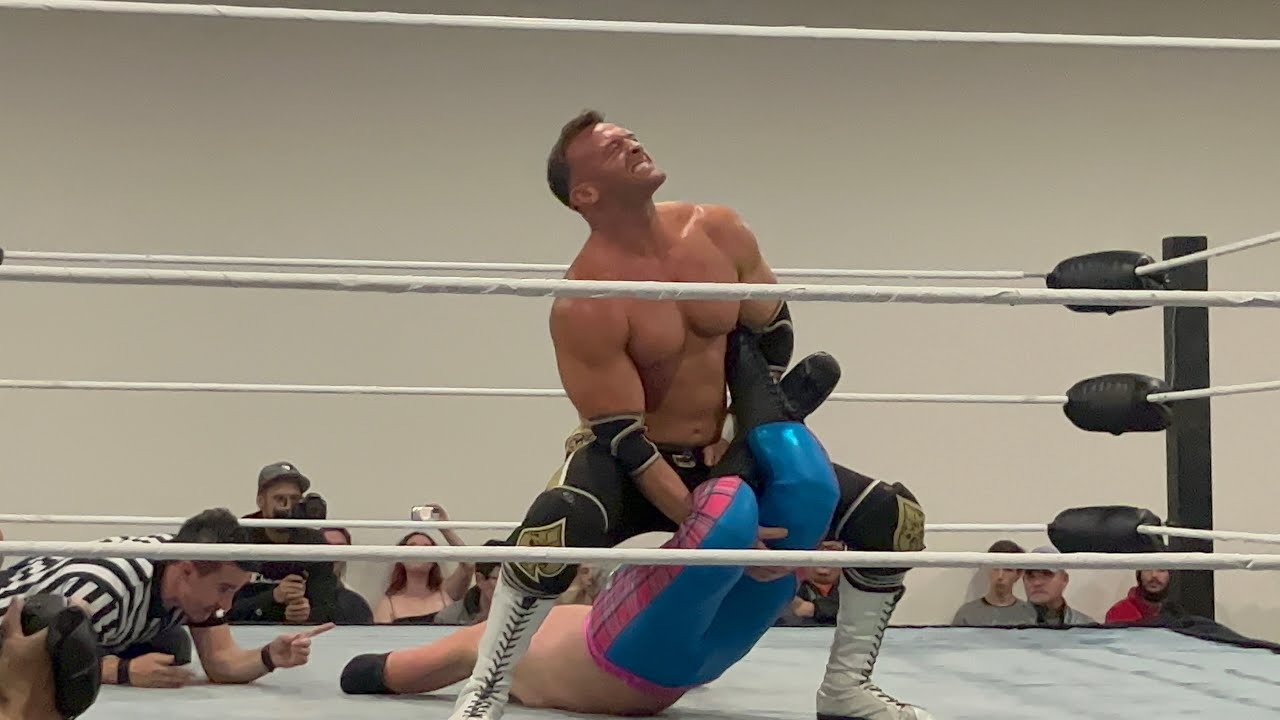 Primos Wrestling Live in Winnipeg, MB - Nick Aldis vs Bobby Schink vs Tyler James (c)