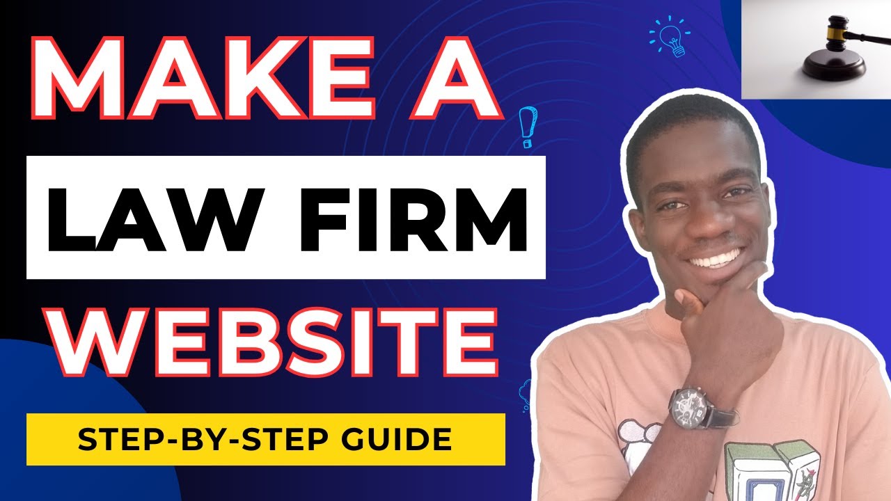 How to Create a Law Firm, Lawyer, or Attorney WordPress Website. Legal Website Design with Elementor