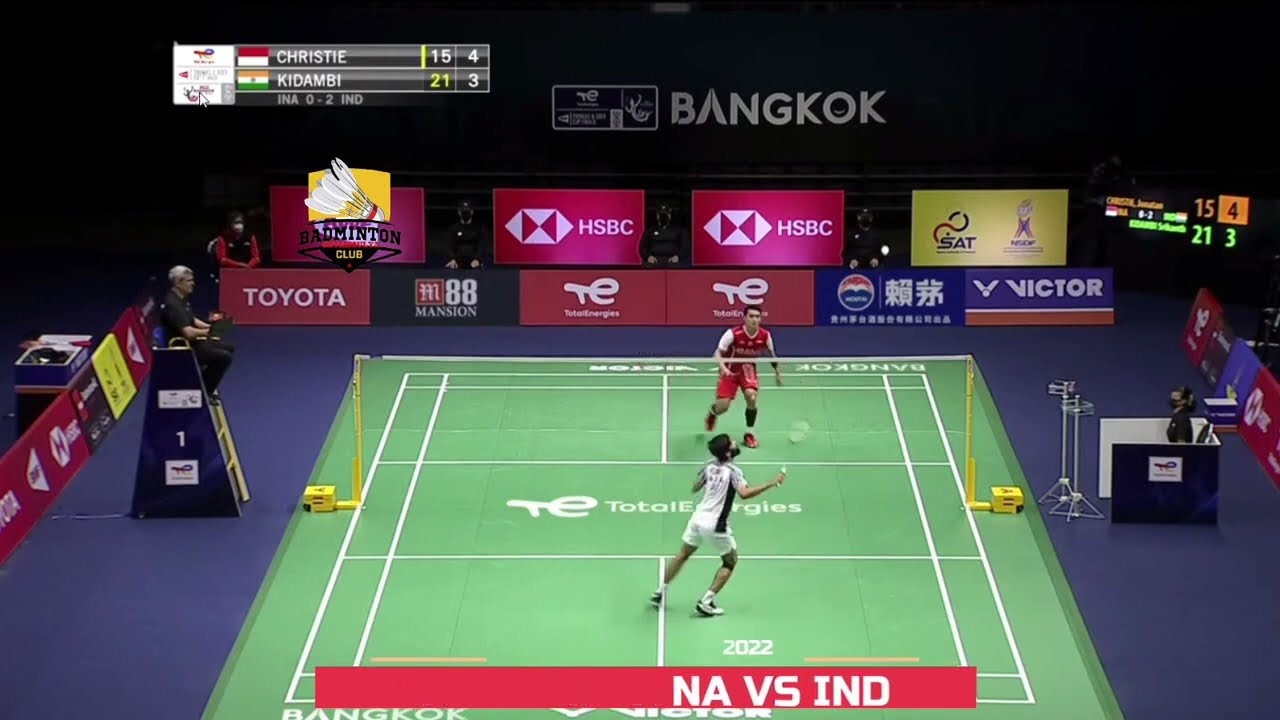 THE LAST GAME FINAL | THOMAS CUP 2022 |  INA VS IDN (CHRIESTIE) VS (KIDAMBI) 