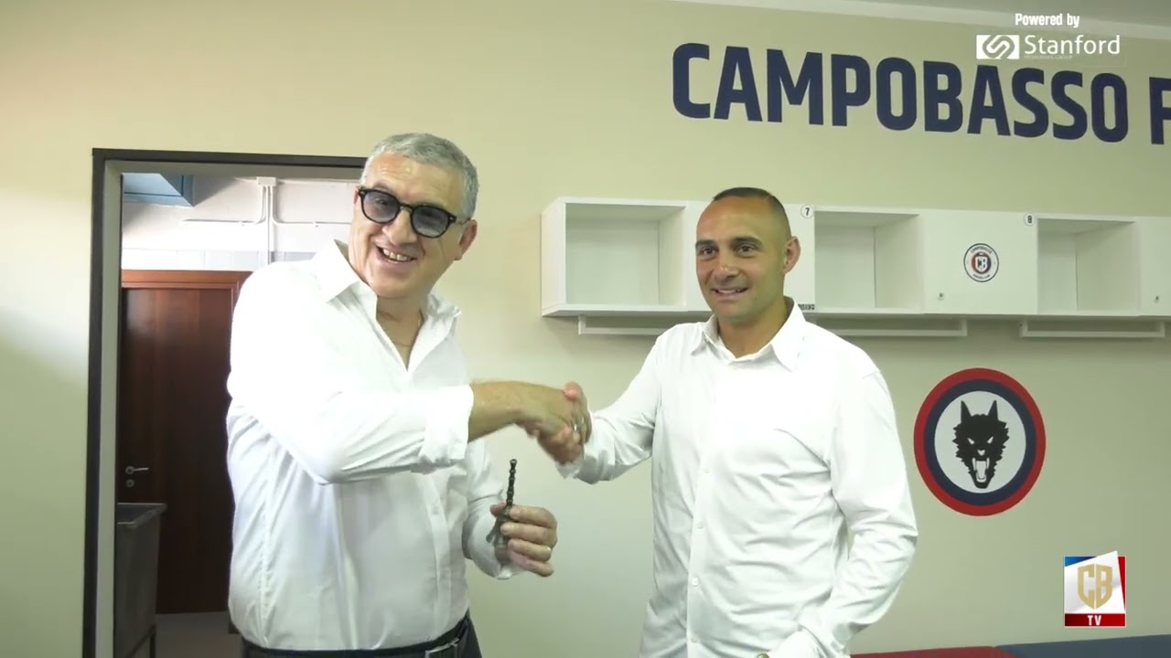 CBTV | Inaugurazione spogliatoio Campobasso FC