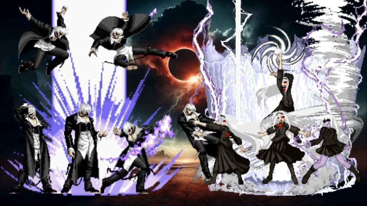 (KOF MUGEN) LOKI -YAGAMI VS ELEMENT -A-