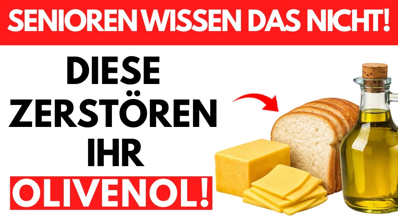 4 Lebensmittel, die Ihr Olivenöl WERTLOS machen – Senioren seien GEWARNT!