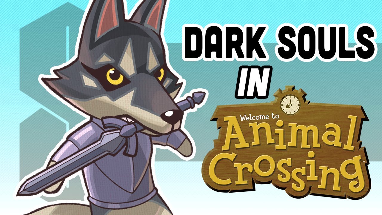 Drawing Dark Souls Characters in the Animal Crossing Style
