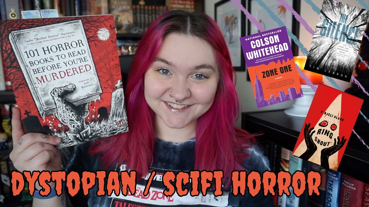 Reading the “Best Of” Dystopian and Sci-Fi Horror // Horror Fiction Reading Vlog