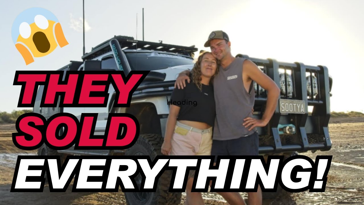 Они продали всё, чтобы путешествовать по Австралии на автодоме на постоянной основе.