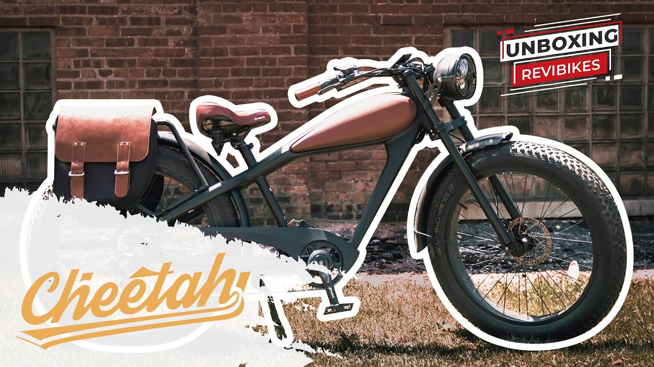 REVIBIKES Cheetah Assembly Giude - 26inch cafe racer electric bike