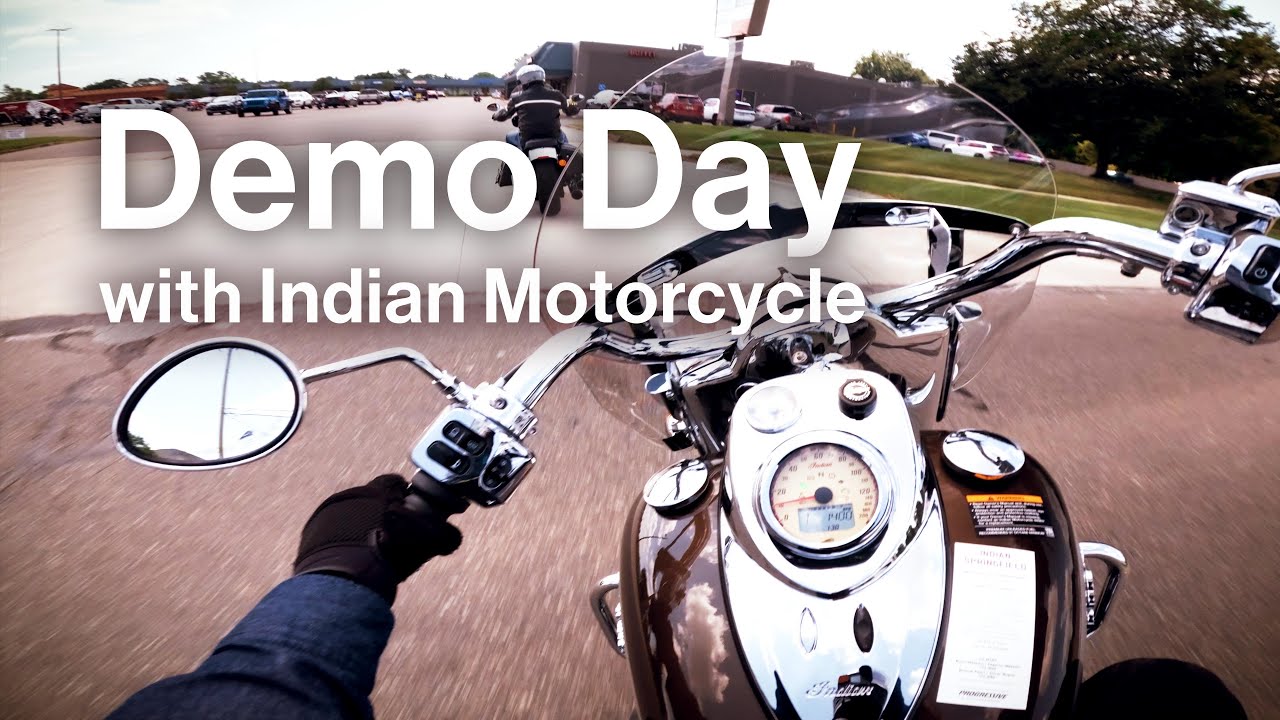 A New Rider goes to Indian's Motorcycle Demo Day