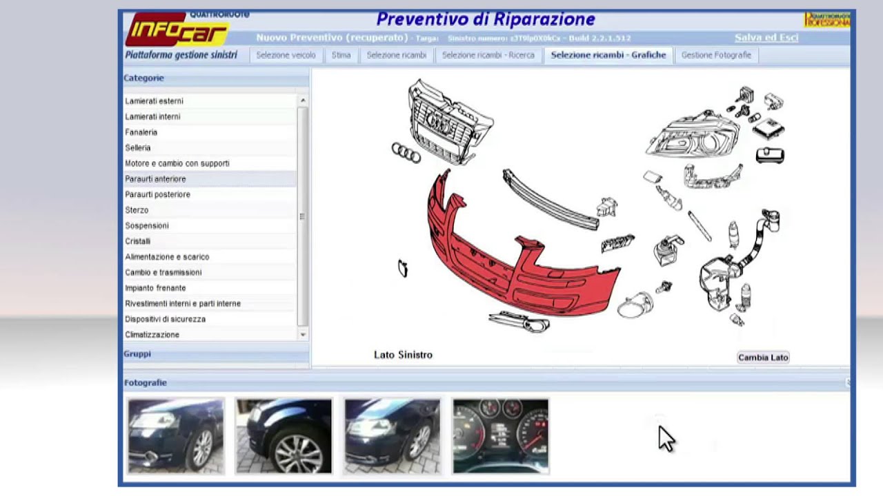 NUOVO - Infocar Repair - 05 - Preventivo carrozzeria