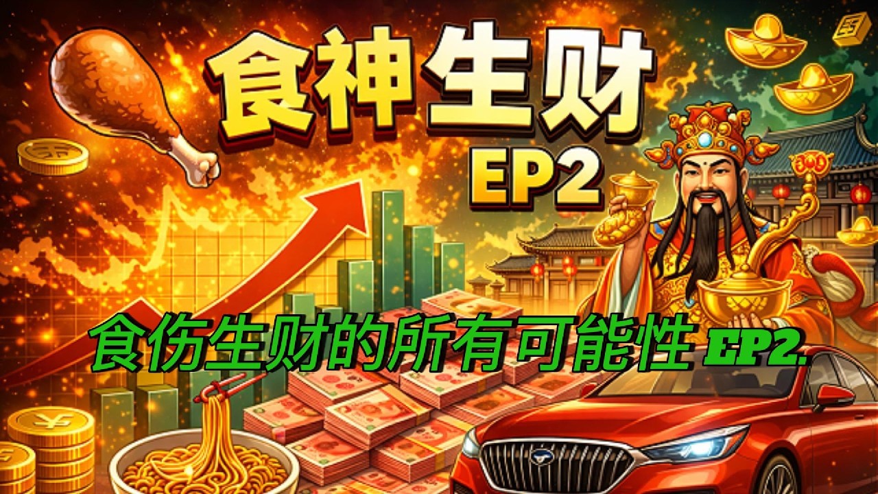 食伤生财，富贵自来的所有可能性 EP2