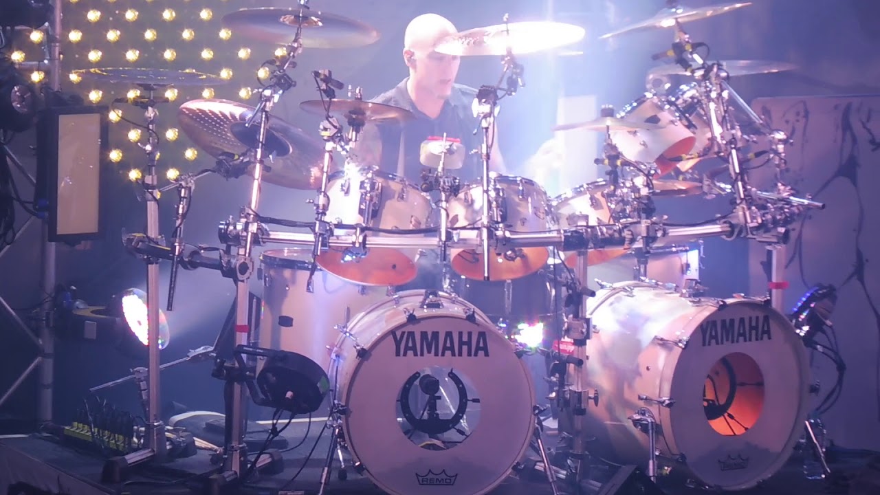 MACHINE HEAD Dave Mc Clain Drum Solo - Bikini Toulouse 08.04.2018