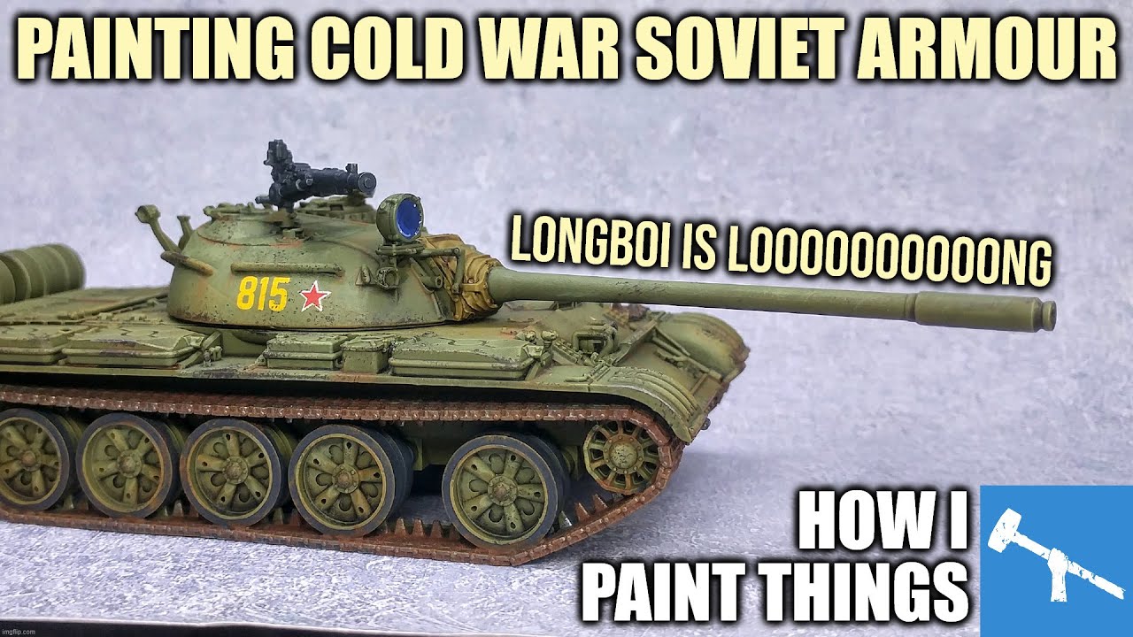 Painting Cold War Soviet Armour - How I Paint Things #450!