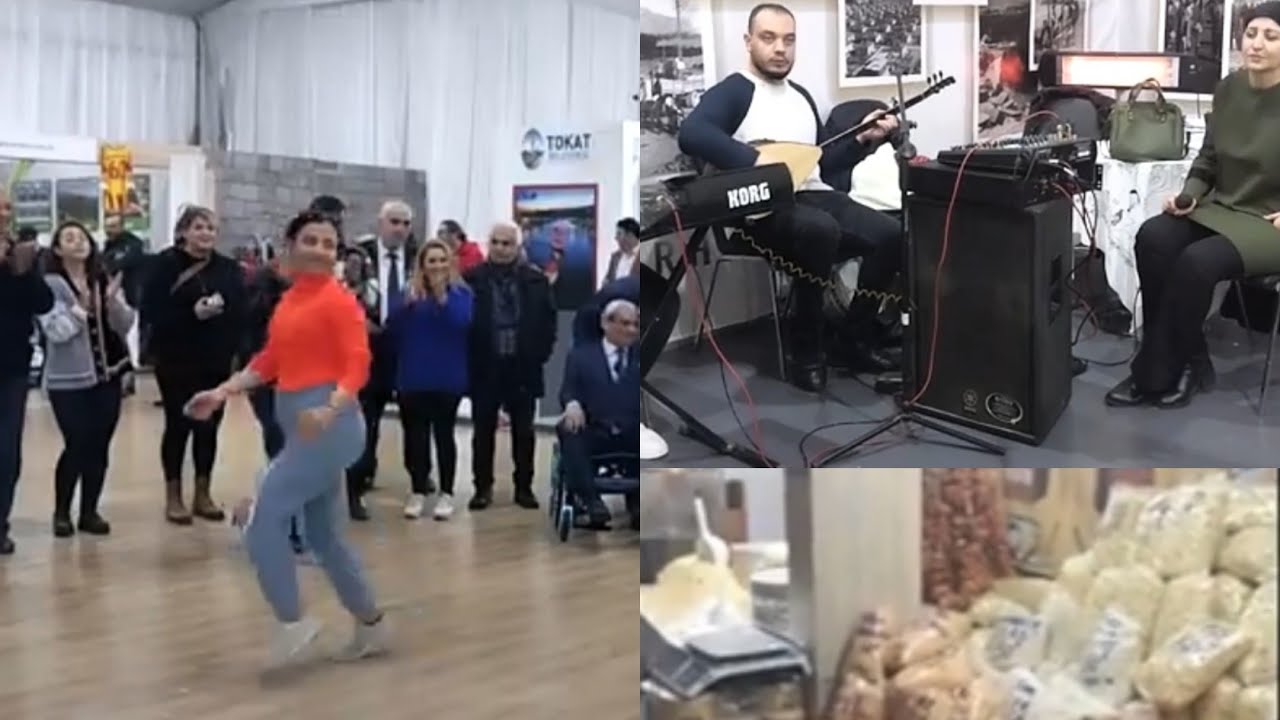 TOKAT TANITIM GÜNLERİ 2/ İSTANBUL YENİKAPI TOKATLILAR BULUŞMASI/ YAZMA ve ÇANTA BASKISI/ DAVUL HALAY