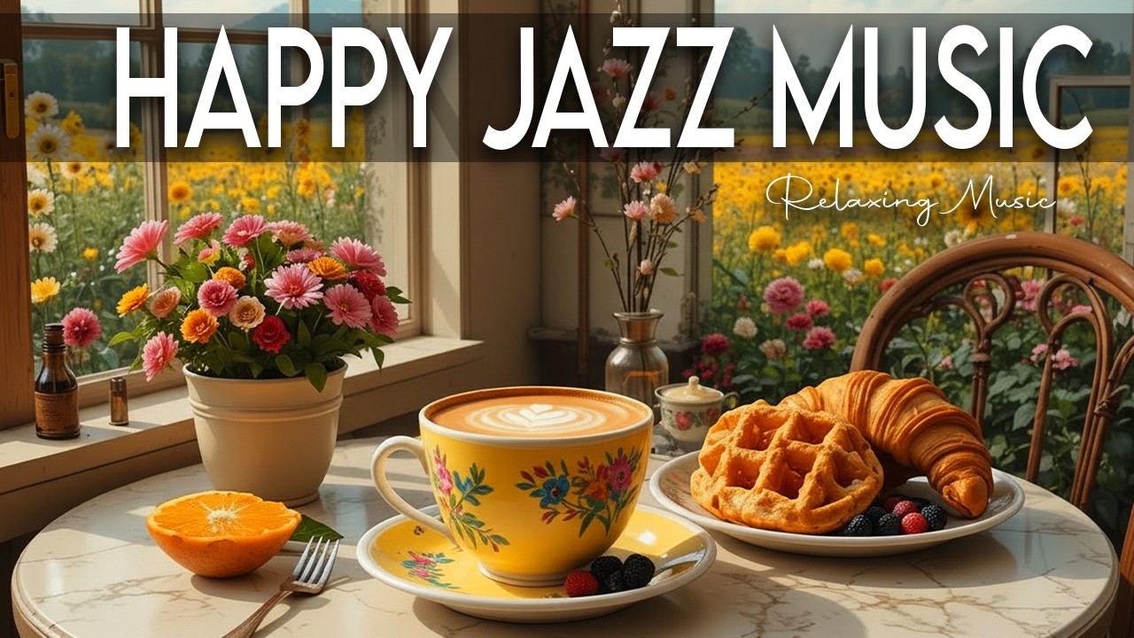 Happy Jazz Music ☕ Bossa Nova background for Studying, Working & Relaxing