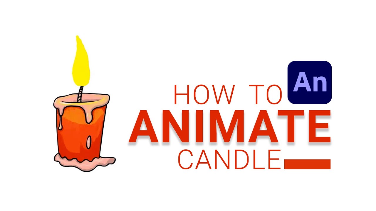 Animated Candle Tutorial In Hindi | Adobe Animate CC Candle Animation Tutorial for Beginner