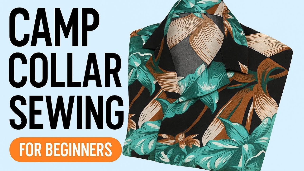 How to Sew a Camp Collar Shirt | Easy Men&rsquo;s Fashion Sewing Tutorial