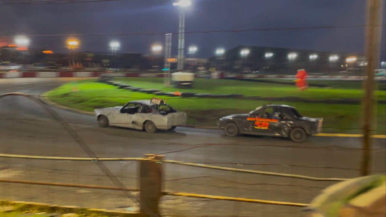 Super bangers Buxton raceway last race of 2024