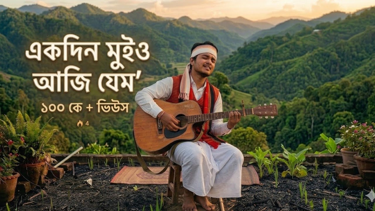 একদিন মুই ও আজি যেম ||Akdin Mui O Aji Jem || Ananda Tcg|| Chakma lyrics song
