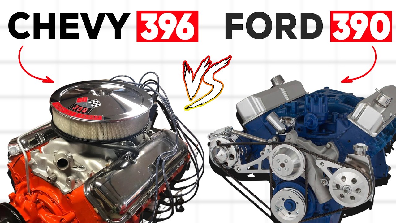 The Chevy 396 vs The Ford 390 | Who Was The King?