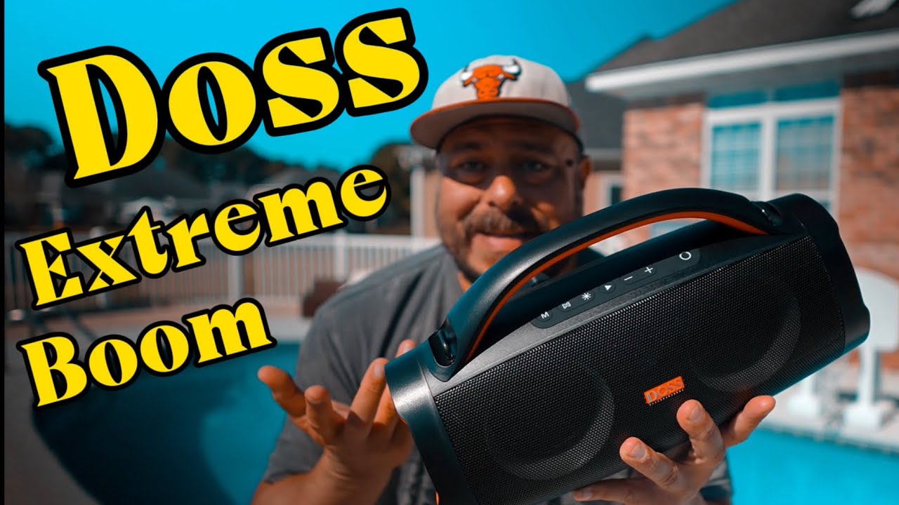 DOSS Extreme Boom Pro Bluetooth Speaker - 100% Recomendada!!!