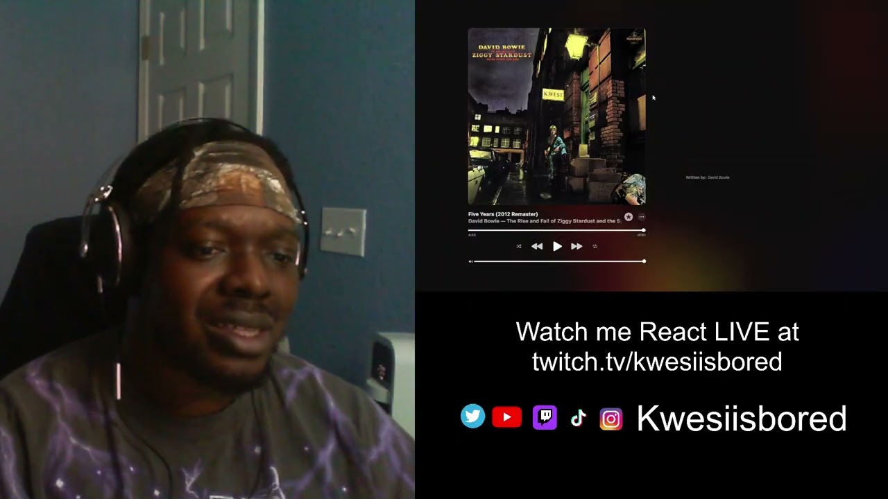 I was bored so I listened to David Bowie for the FIRST TIME! - Ziggy Stardust Full Album Reaction