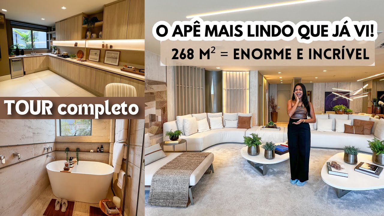 A CASA DOS SONHOS: O APARTAMENTO MAIS LINDO QUE J&Aacute; VI NA VIDA!