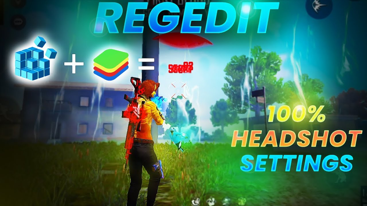 Bluestacks Regedit File For 100% Headshot I Free Fire Headshot Settings I Free Fire One Tap Headshot