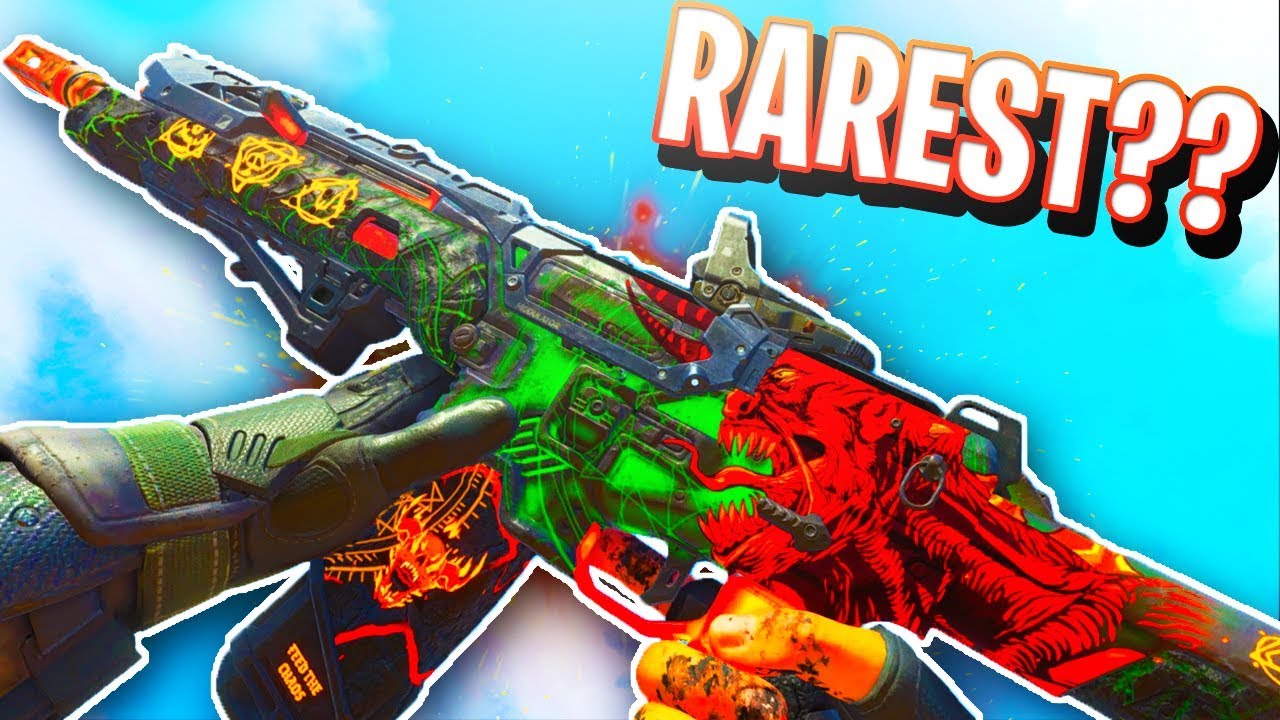 the RAREST WEAPON VARIANT in COD BO4.....