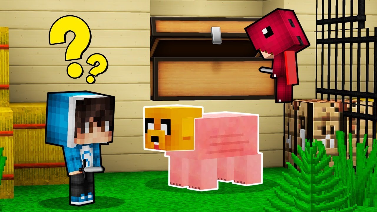 ¡Nos ESCONDEMOS en ANIMALES de MINECRAFT! 😂  EL ESCONDITE en DIRECTO