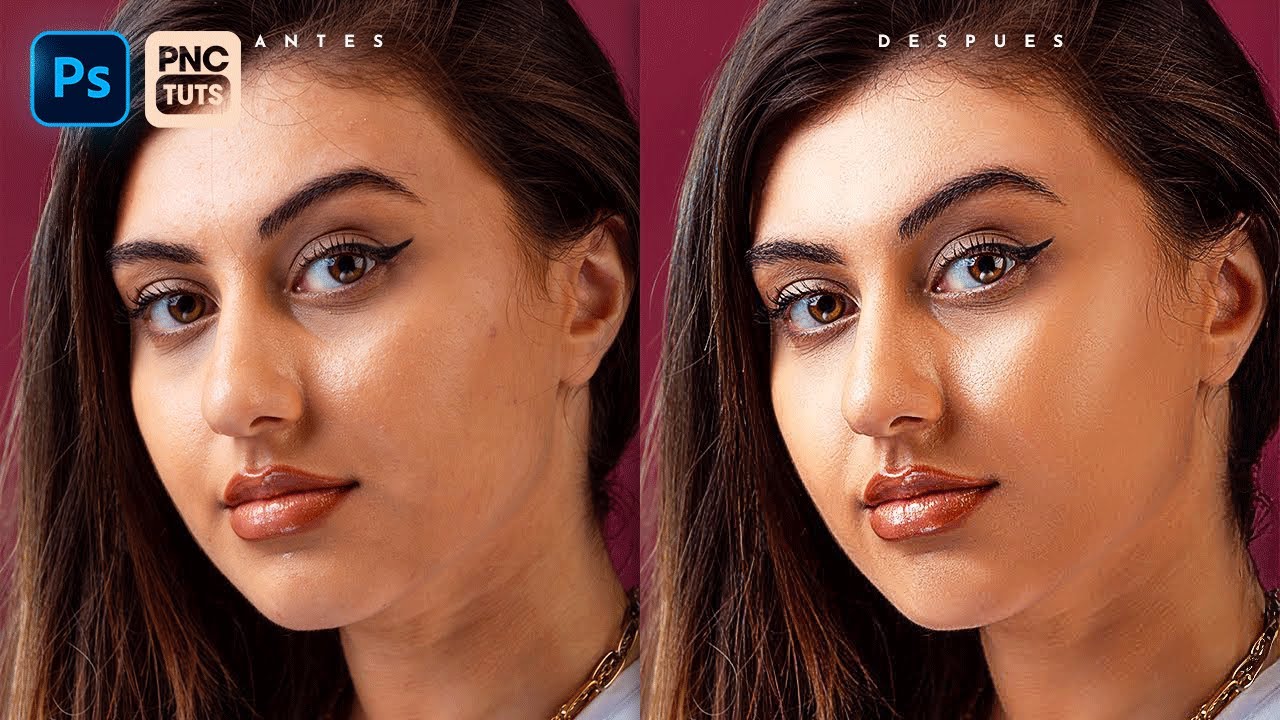 Aprende a utilizar la Separación de Frecuencias y el  Dodge & Burn en Photoshop @pnctutoriales 