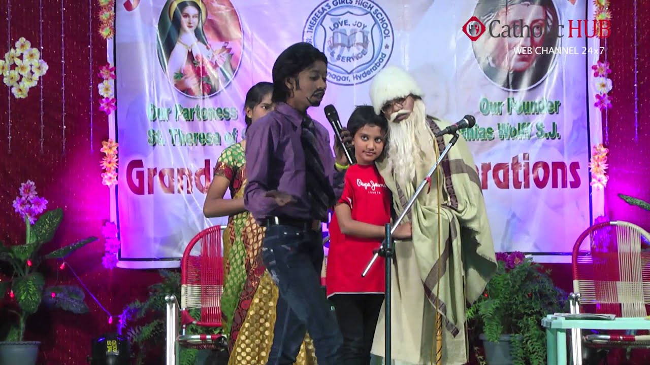 Grandparents' Day Celebrations at St  Theresa's Girls' High School Sanathnagar, Hyderabad 2013 14 Pa