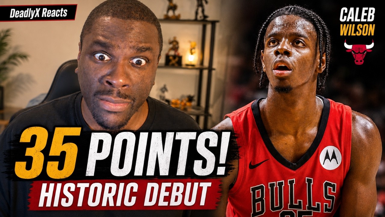 DeadlyX Reacts to Caleb Wilson&rsquo;s HISTORIC 35-Point Debut 🔥