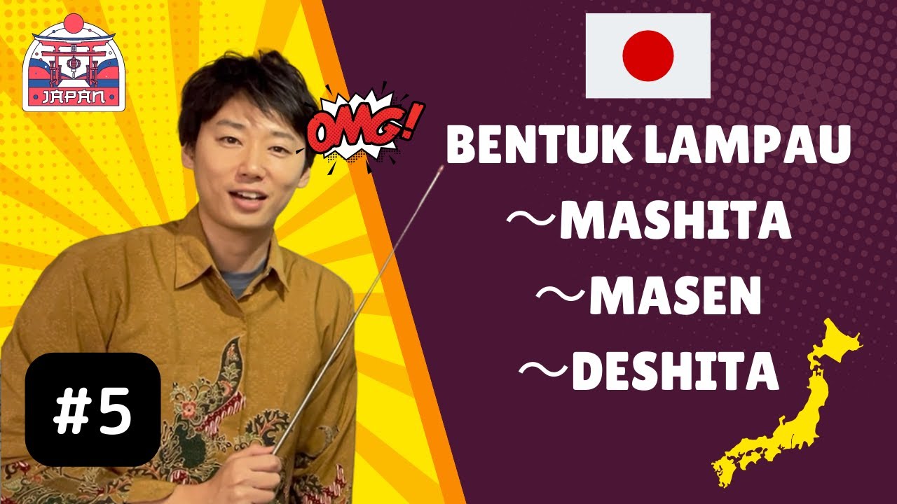 #5 Bahasa Jepang Bentuk Lampau (Mashita Masen deshita) ～ません、～ませんでした (Klas JAPANESIABLE)