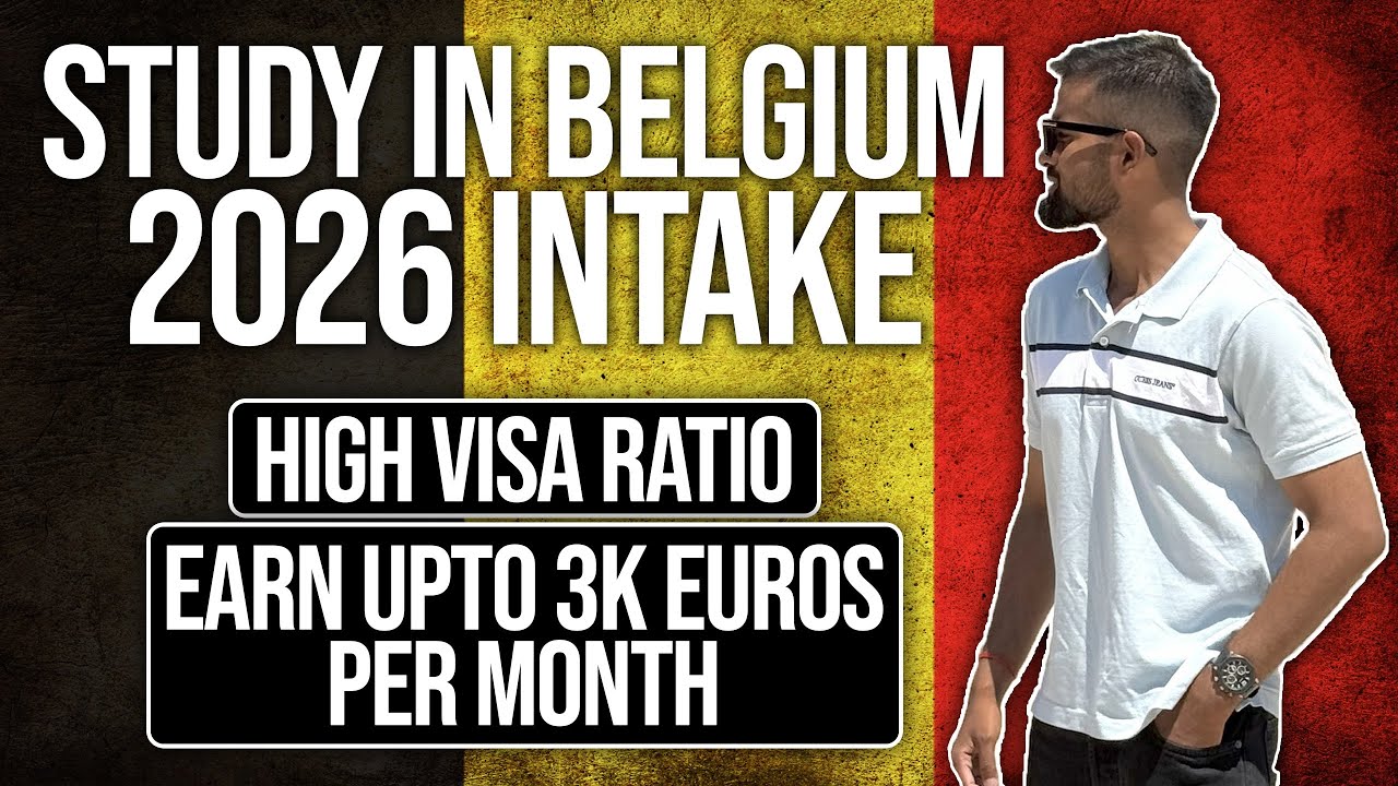 STUDY IN BELGIUM 🇧🇪 2026 INTAKE|| ADMISSIONS, VISAS & SCHOLARSHIPS ||#studyinbelgium #studyineurope 