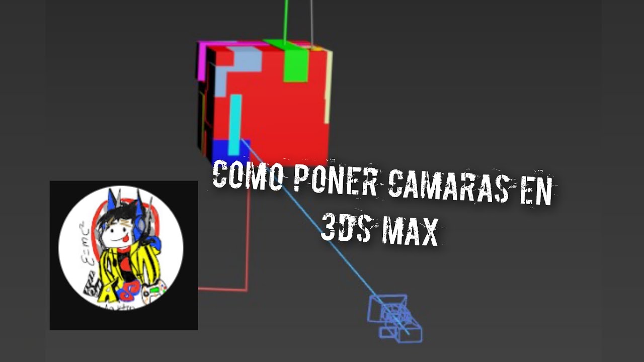 Cómo poner camaras en 3ds max
