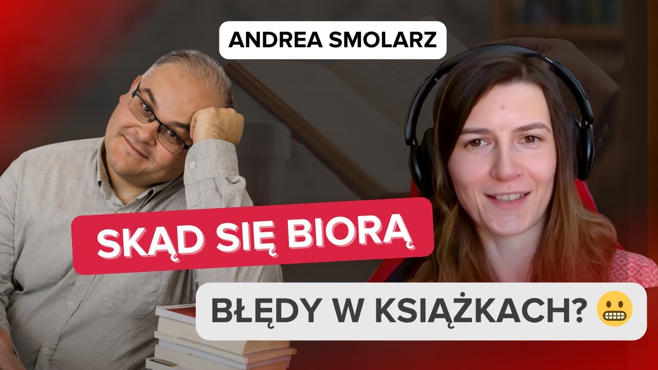 Redakcja i korekta tekst&oacute;w książek w praktyce 📝 | Andrea Smolarz