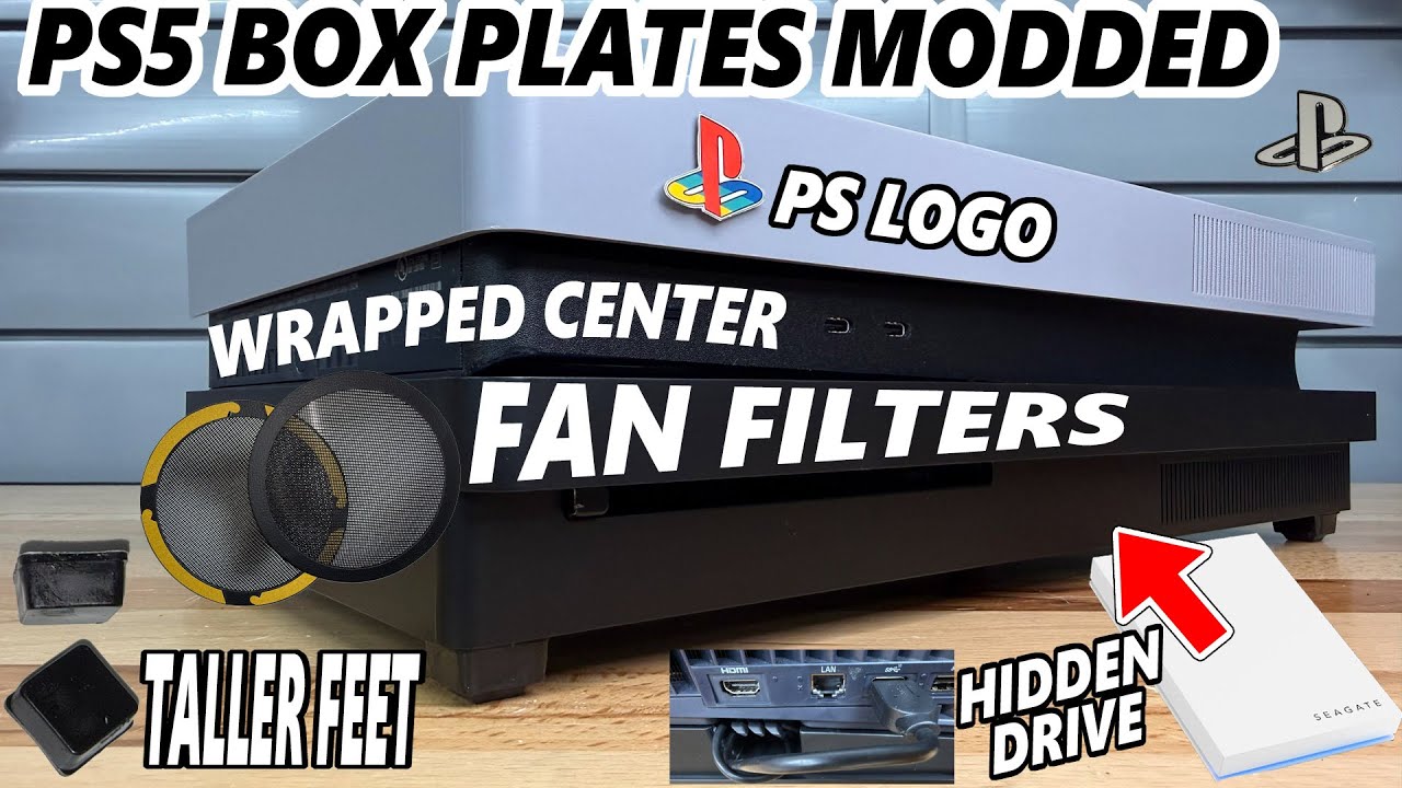 Sony PS5 Box Plates Follow Up - Mod the Mod