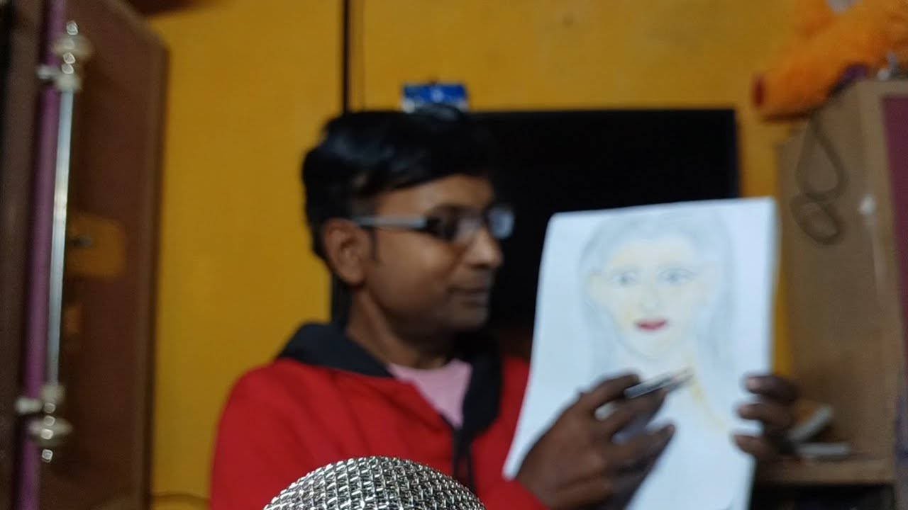 ASMR drawing  you