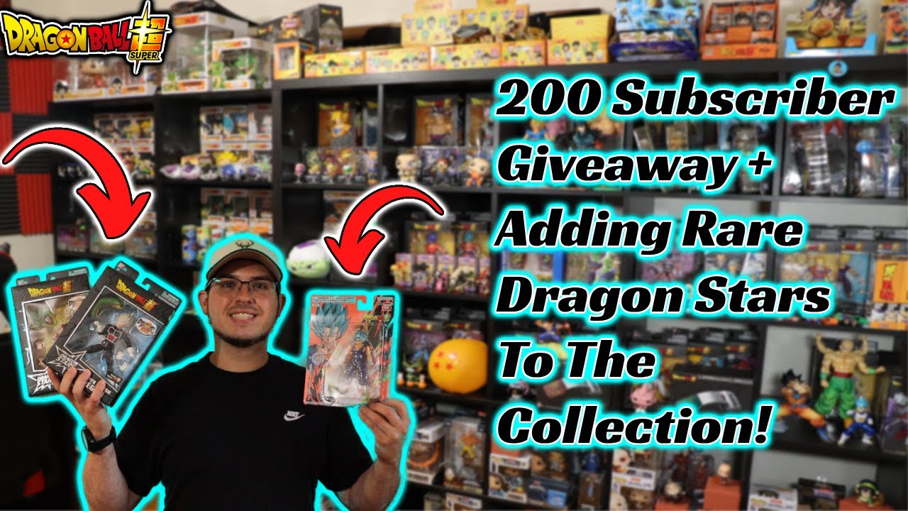 Thank You For 200! Giveaway Time + Adding Dragonball Super Figures To My Collection!