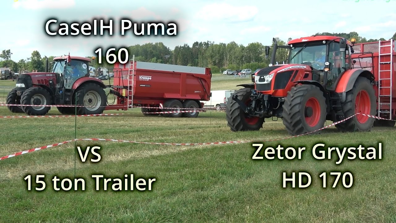 Agriculture tractors / Zetor Grystal HD 170 vs CaseIH 160 PUMA