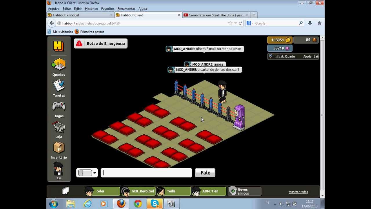 Como fazer uma constru&ccedil;&atilde;o de um evento!! (passo a passo)! HABBO JR!!