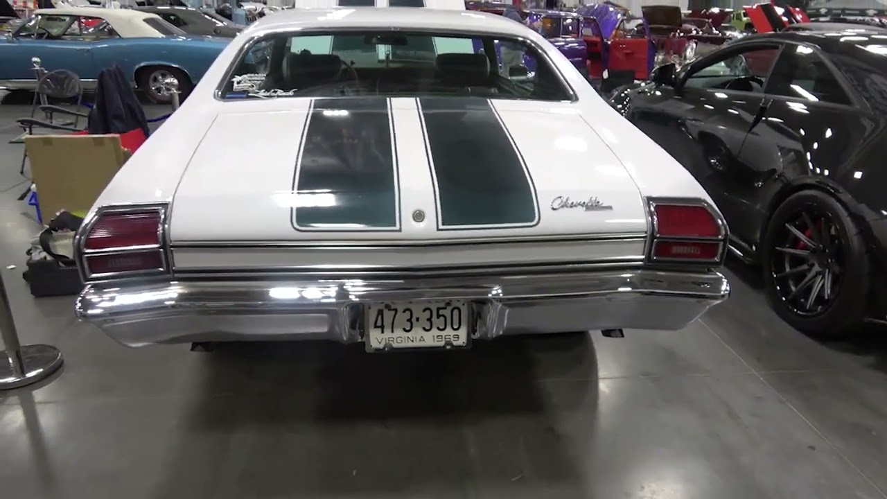 Coastal Virginia Auto Show 1969 Chevelle Malibu CVAS Dreamgoatinc Hot Rod and Classic Muscle  Car