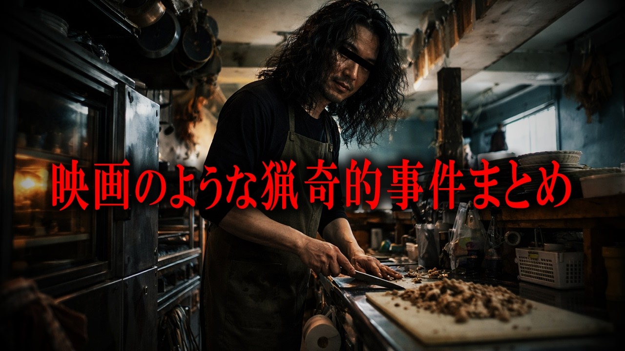 【作業用】映画のような猟奇的な事件まとめ【たっくーTV/作業用】