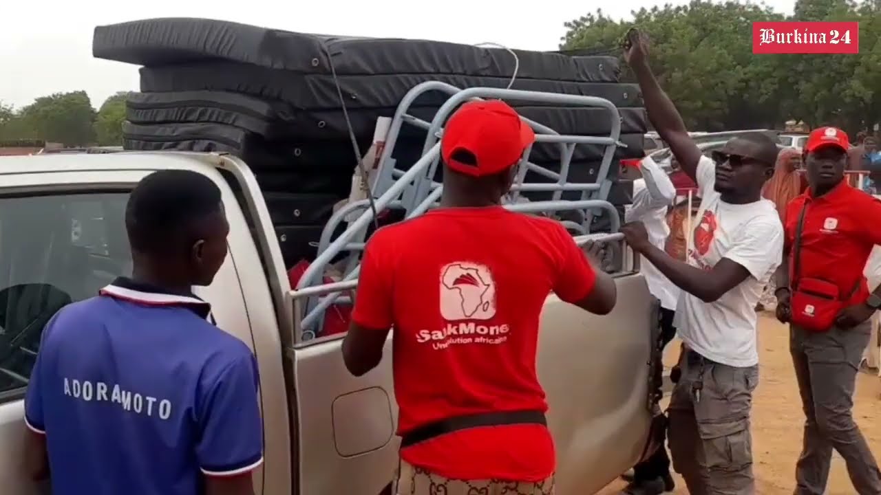 Sank money offre des lits d'hospitalisation au district sanitaire de Pouytenga