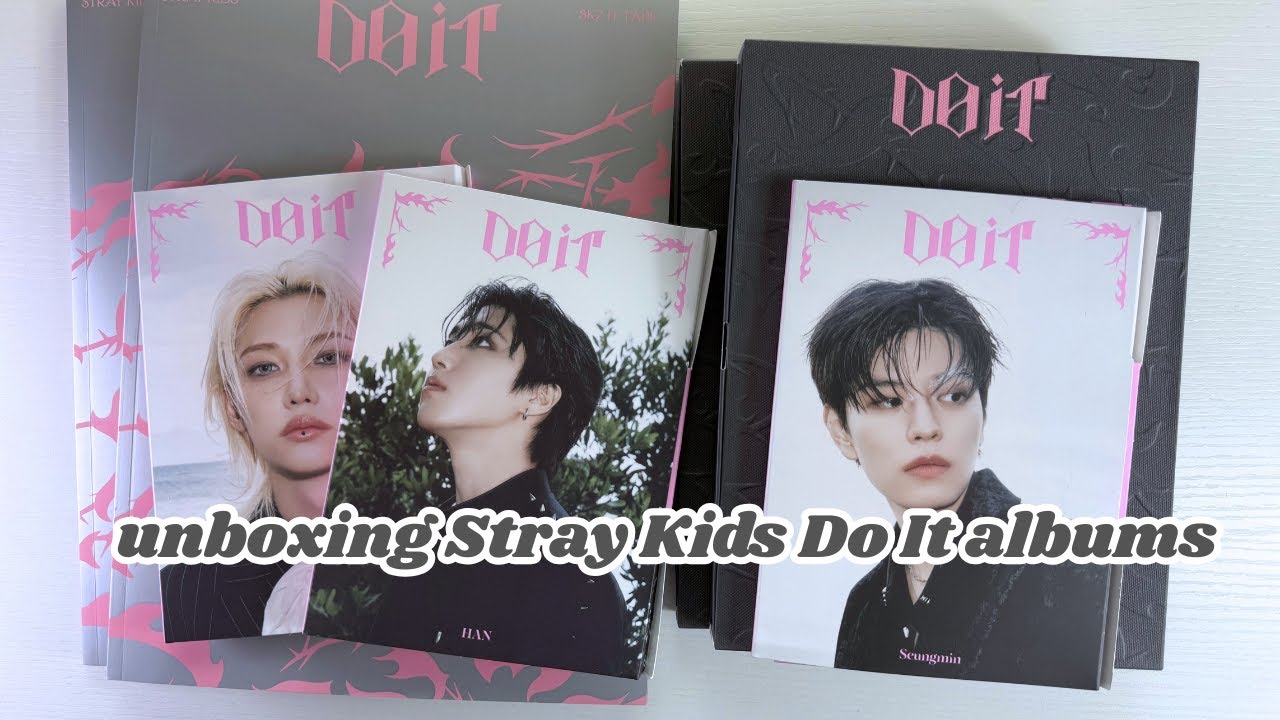 Unboxing Stray Kids' DO IT Album!