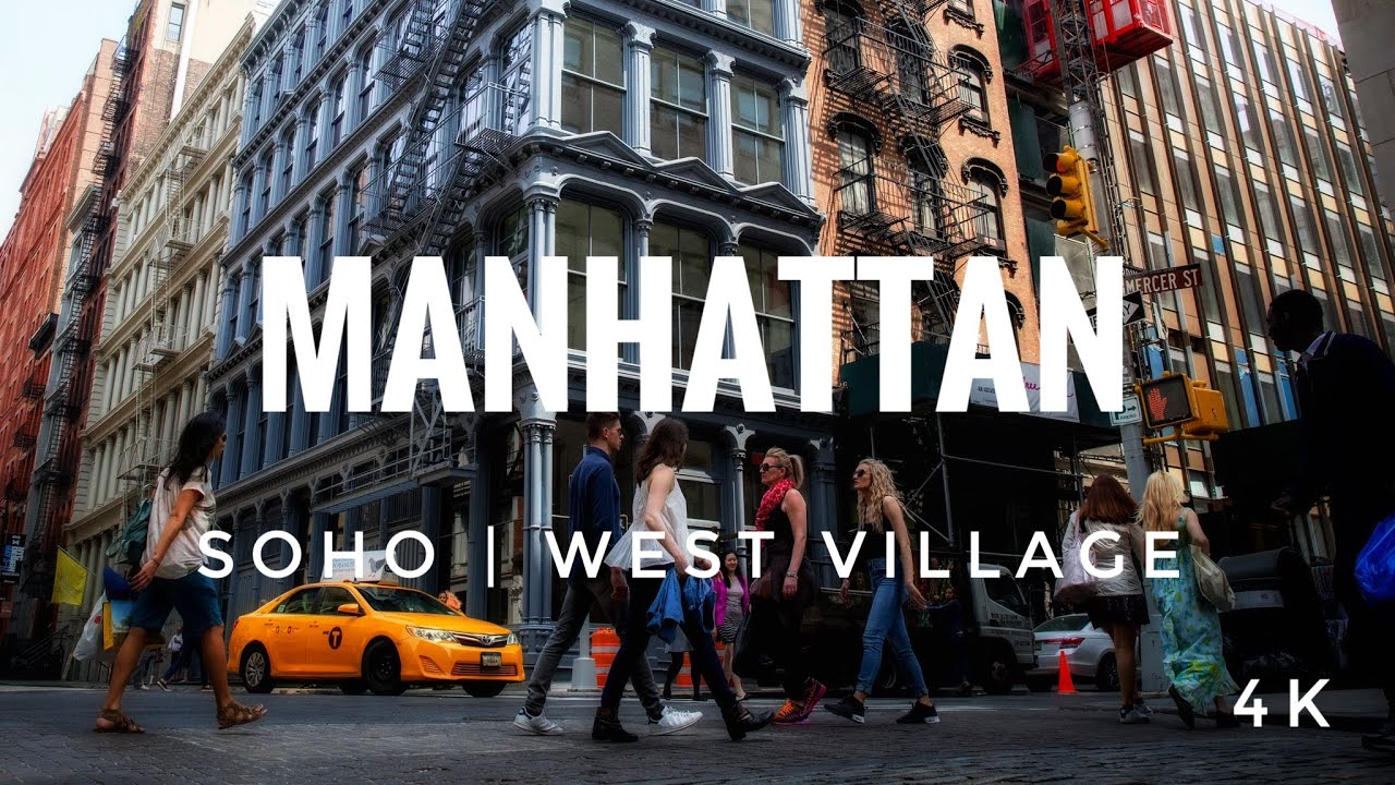 NEW YORK CITY Walking Tour [4K] - Washington Square Park & Historic Manhattan