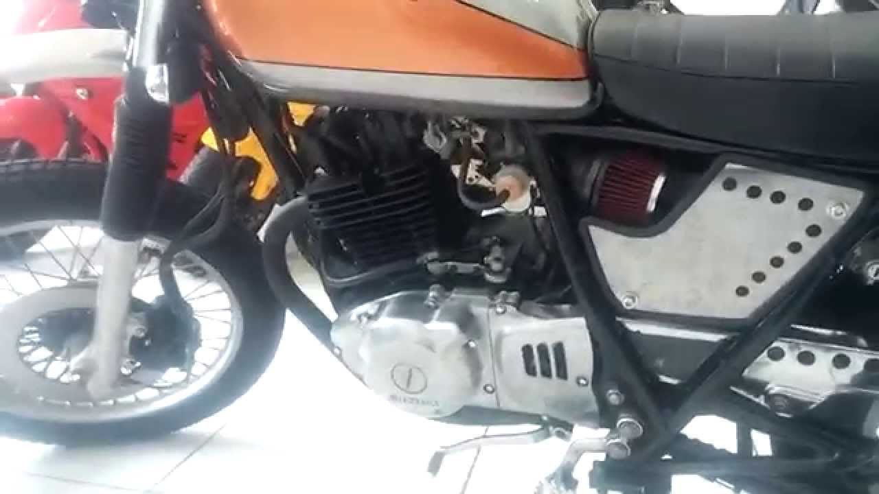 SUZUKI INTRUDER 250 SCRAMBLER CUSTOMIZAÇÃO PROJETO FINALIZADO