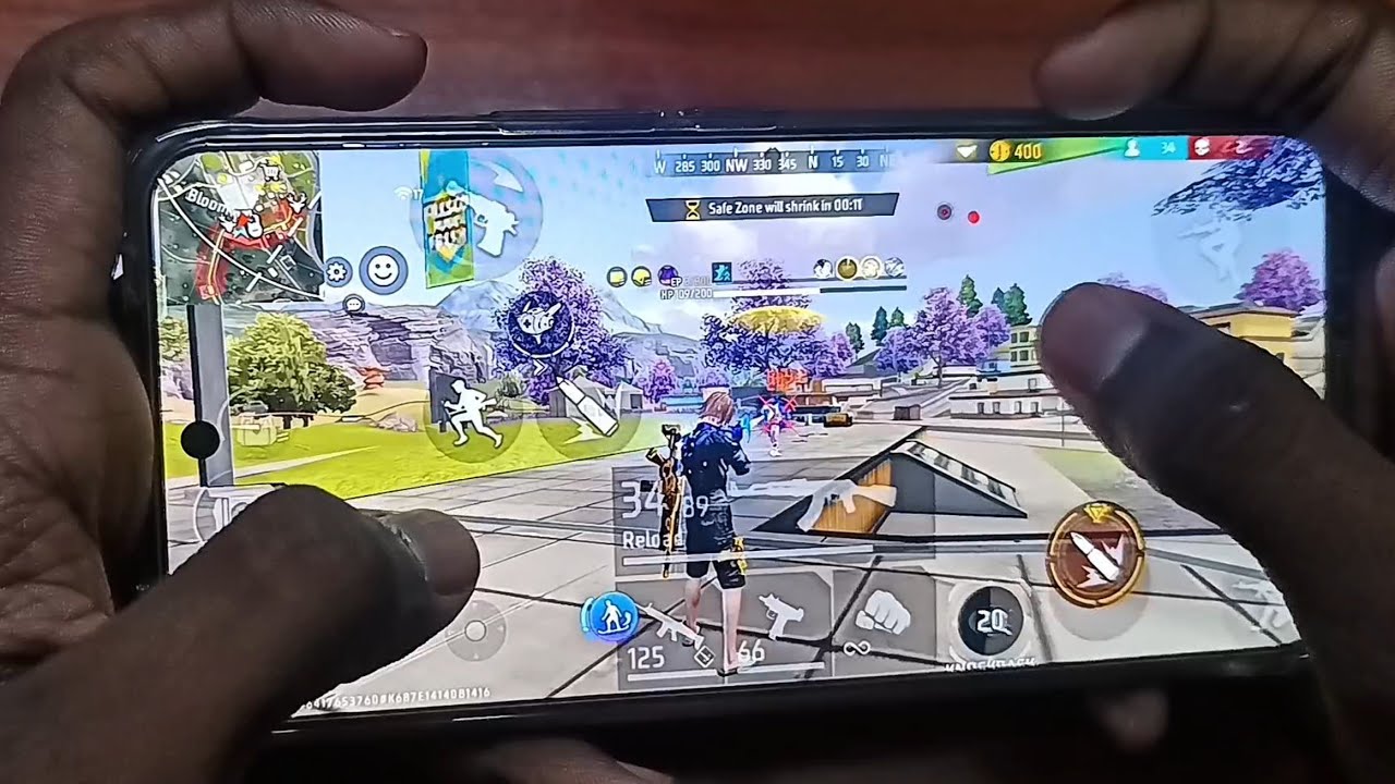 ff mobile gameplay br rank 